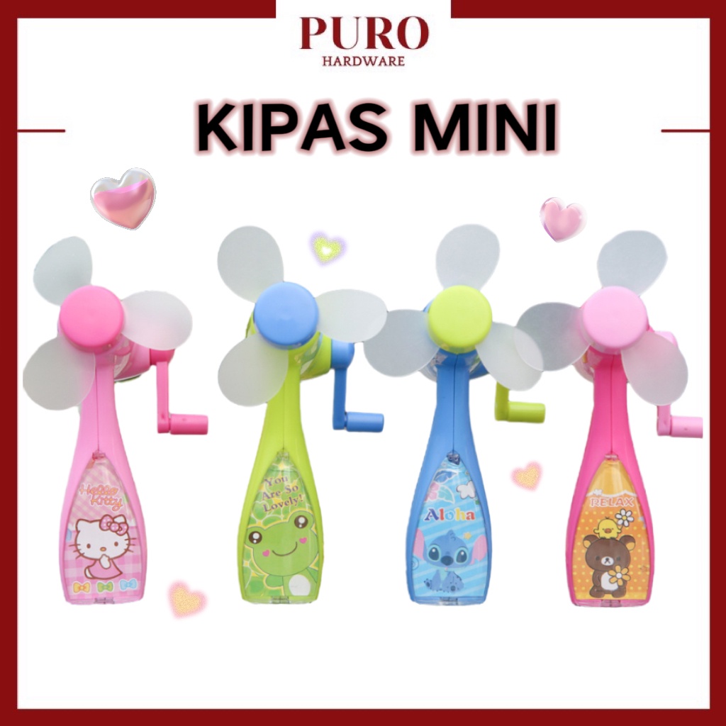 Kipas Mini / Kipas Tangan / Mainan Kipas / Kipas Puter / Mainan Kincir