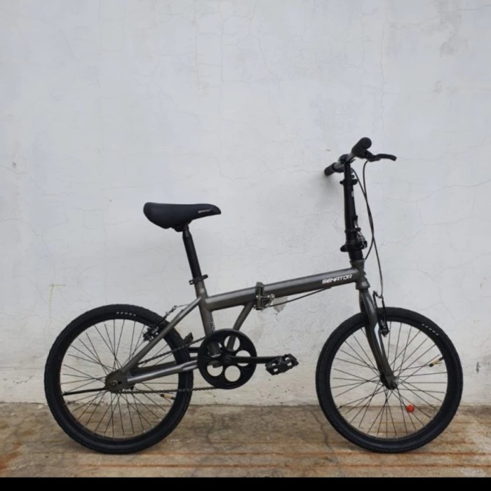 Sepeda Lipat 20 Inch Senator 1 Speed New #Original