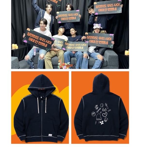 BIG SALE TERMURAH Jaket Hoodie Jumper Zipper BTS Konser Permission to Dance ( OverDeck)