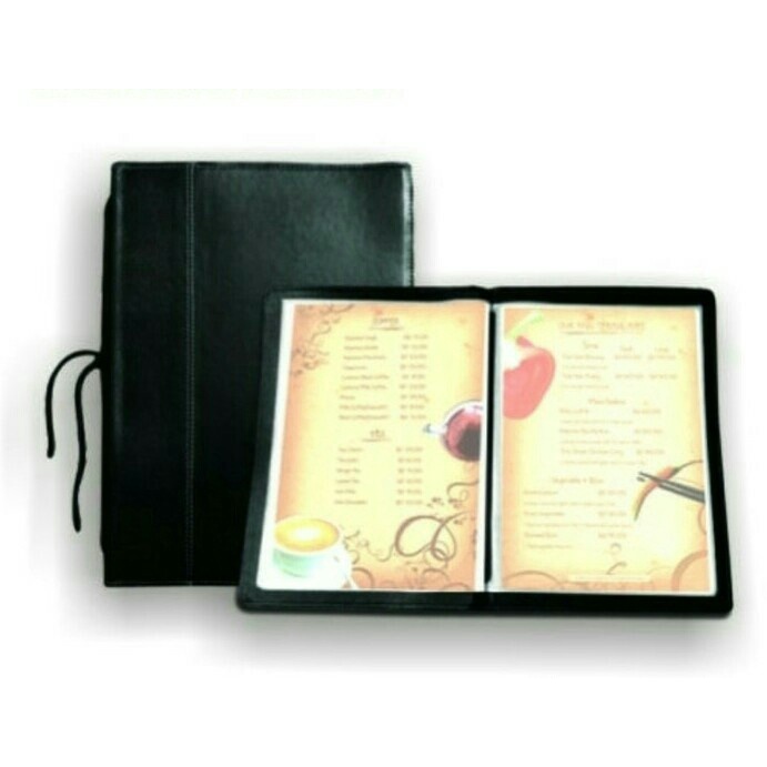 

Menu Holder/ Buku Menu A4 10 Pocket The Best Star Seller