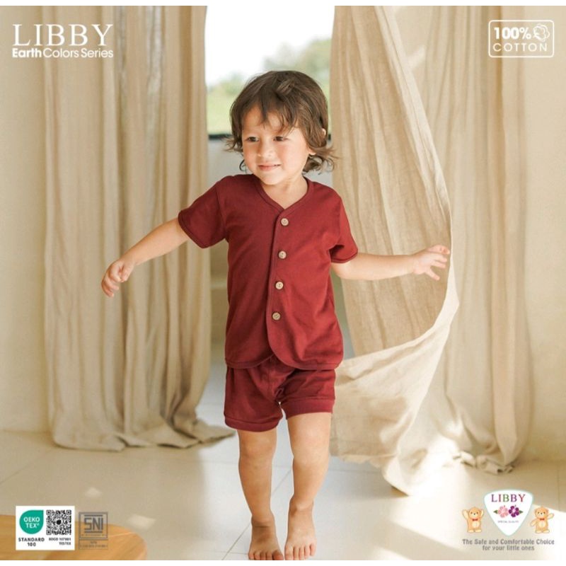 Libby Comfy Set Earth Series - Setelan Pendek