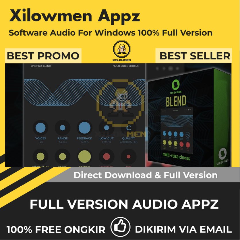 [Full Version] Sinevibes Blend Pro Lifetime Audio Software WIN OS