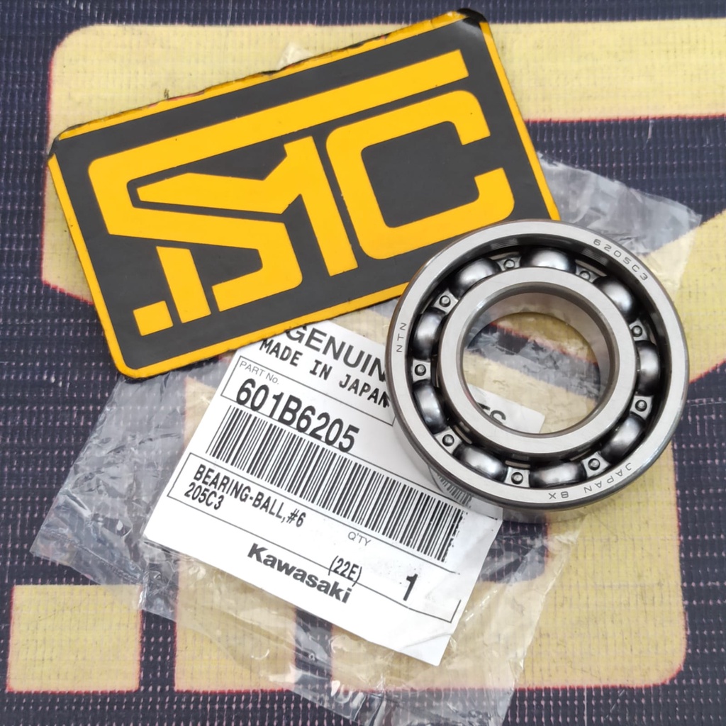 Bearing Ball Laher Kawasaki 6205 C3 Part No 601B6205 Original