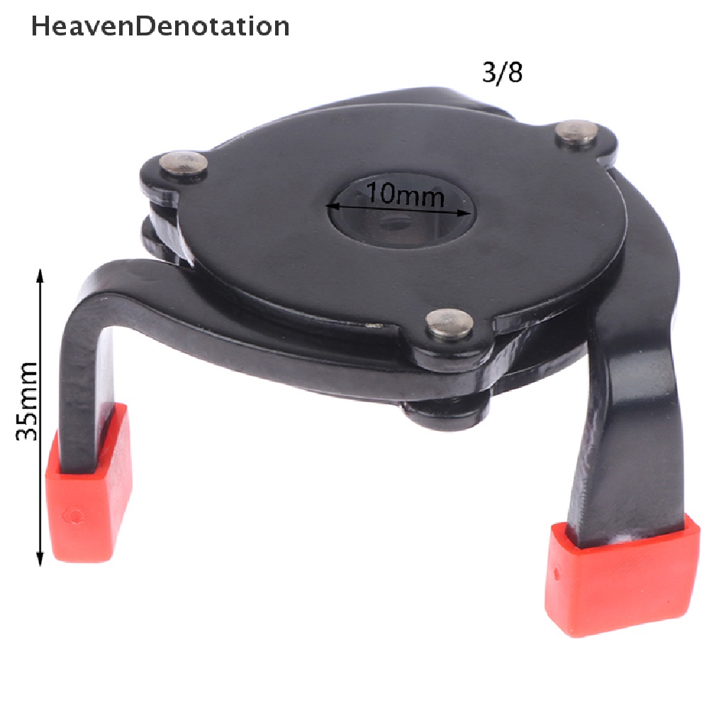 [HeavenDenotation] Alat Kunci Pas Filter Oli Universal 60-95mm Alat Pelepas Filter Minyak 3arah HDV