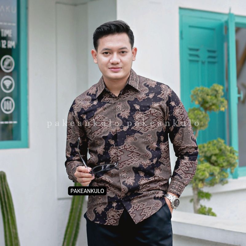 Batik Premium Pria Slimfit || Motif Rajendra