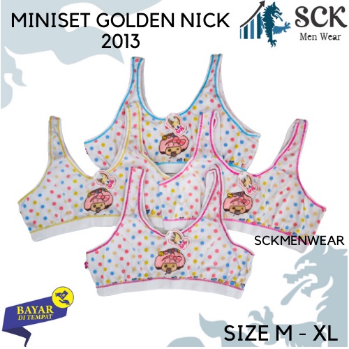 [ISI 3] Miniset GOLDEN NICK SA 2013 Anak Remaja / Pakaian Dalam Abg Warna - sckmenwear GROSIR