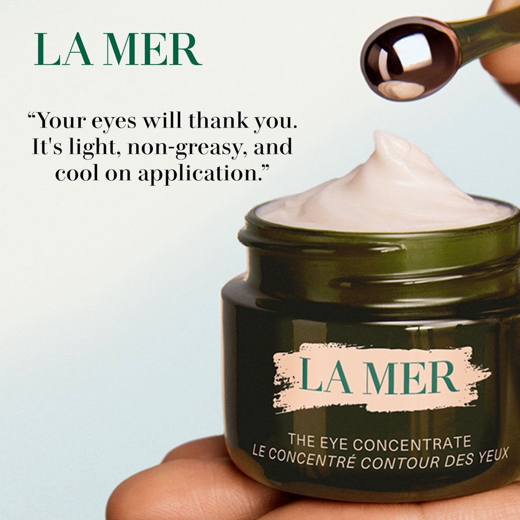 La Mer The Eye Concentrate 5ml • Krim Mata LaMer Eye Cream 5ml/Eye Serum mata panda / Kecantikan eye cream