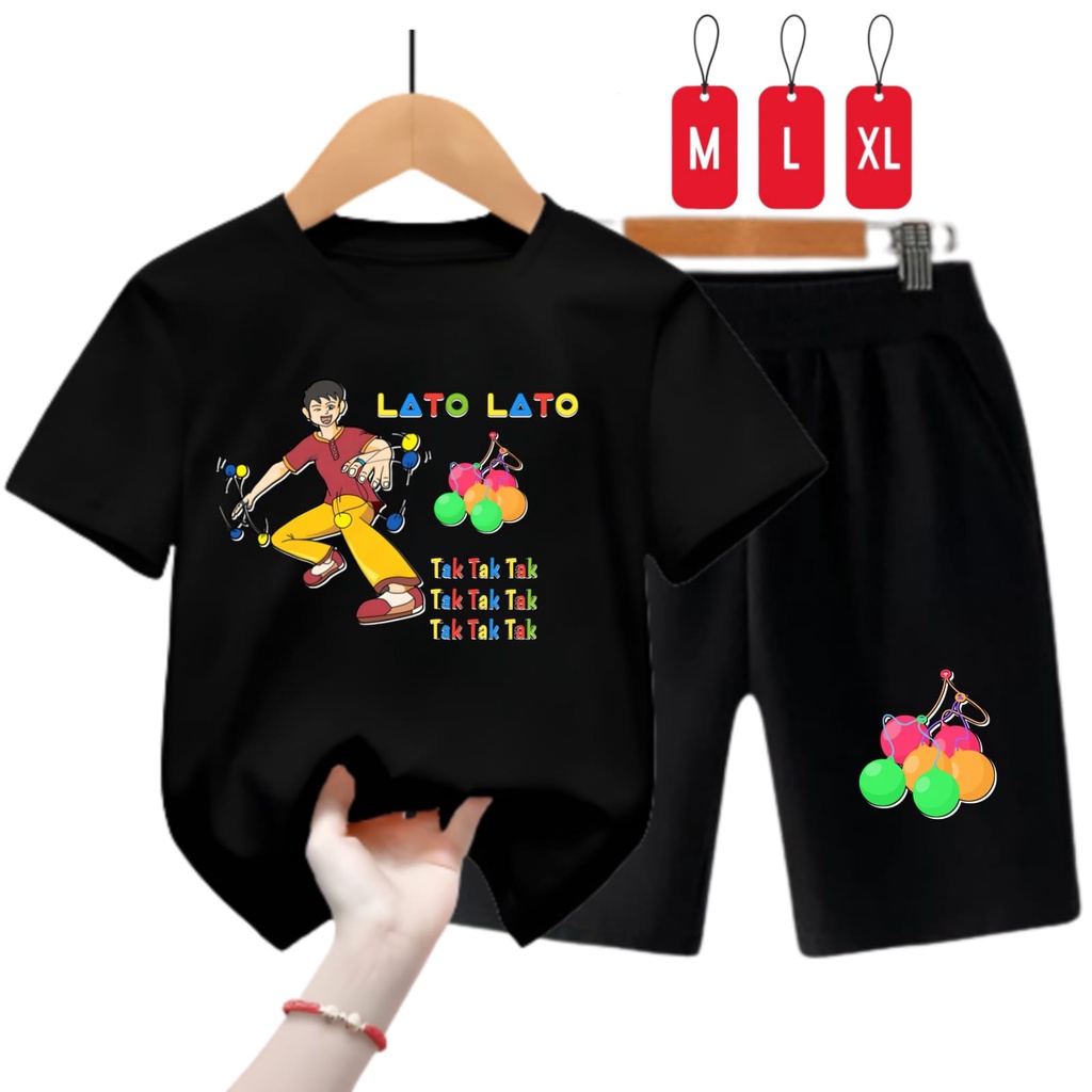 Hzl_outfit SETELAN ANAK LATO LATO TAK TAK