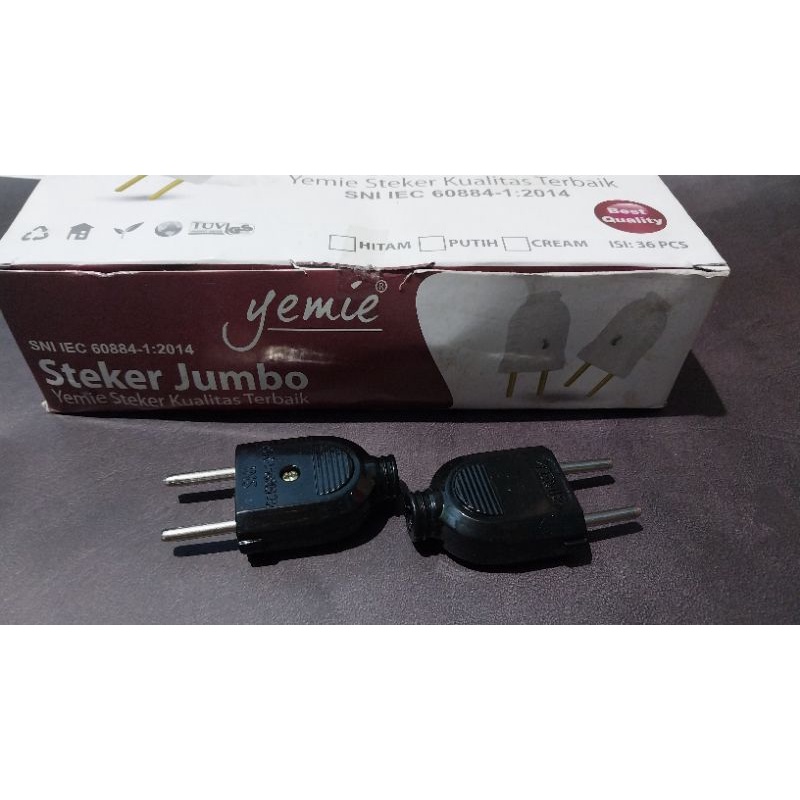 STEKER GEPENG JUMBO / STEKER BIASA / COLOKAN LITRIK GEPENG