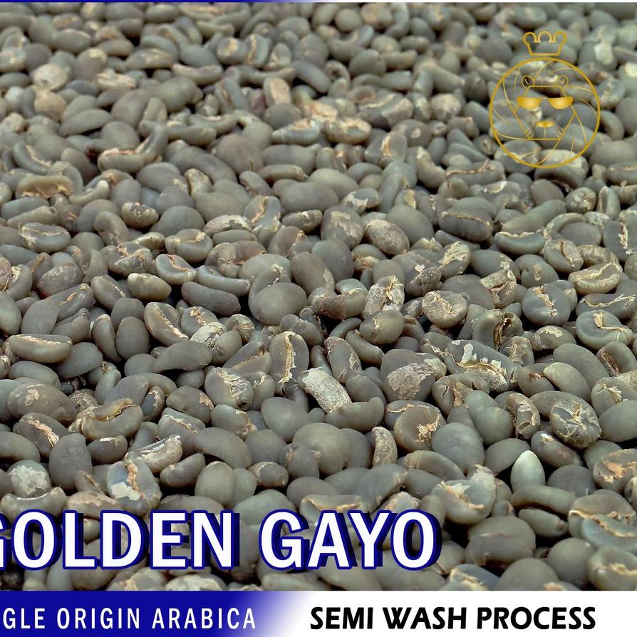 

❅ Bluelion Coffee Aceh Golden Gayo 1 KG Biji Mentah Kopi Single Origin Arabica Green Bean ✮