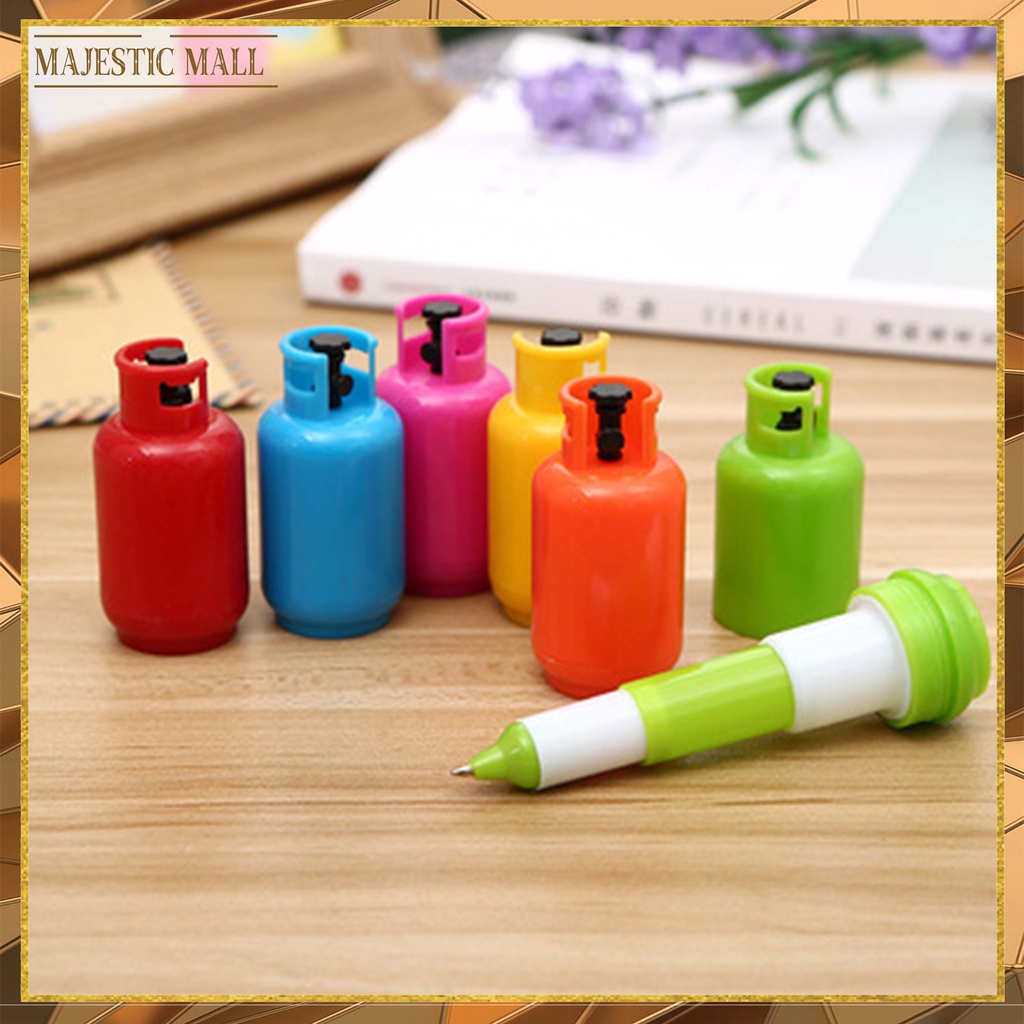 

Pulpen Tabung Gas Lucu Souvenir Gas Cylinder Telescopic Ballpoint Pen Import COD ℳℳ 657