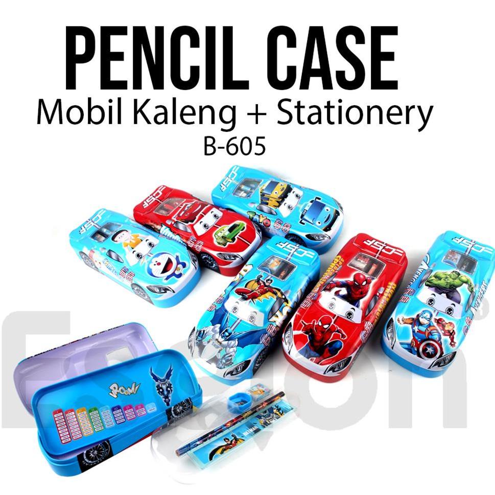 

Q92 NEW! Kotak Pensil Kaleng Mobil 605 SET / Tempat Pensil Kaleng HARGA MURAH デ