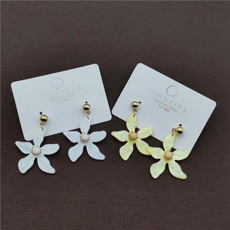 Ladies Anting Bunga Lucu Dan Elegan Gaya Mahasiswa Gadis Pesta Hadiah Ulang Tahun Aksesoris Fashion