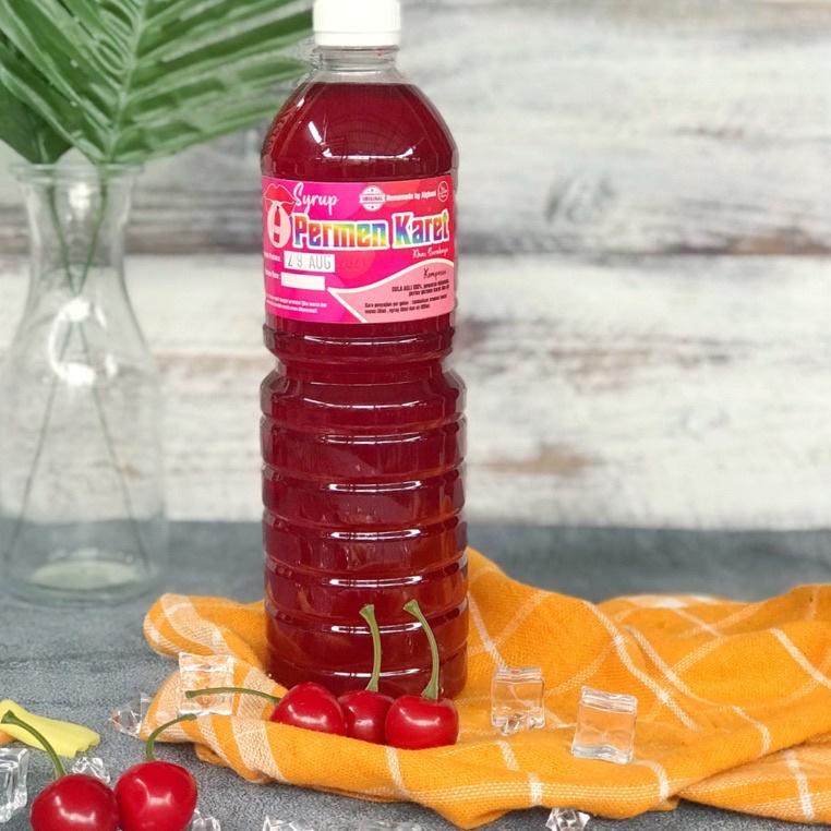 

M36 PROMO!! Syrup Permen Karet 1000ml/es permen karet khas sby sertakan buble warp saat ceckout HOT PRODUCT ゐ