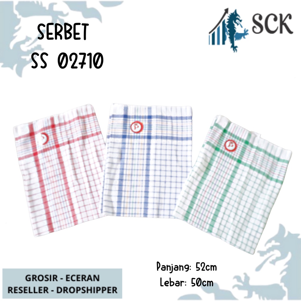 [ISI 3] SERBET Dapur SS02710 / KAIN LAP DAPUR / SERBET / LAP Dapur Kain Serbet 02710