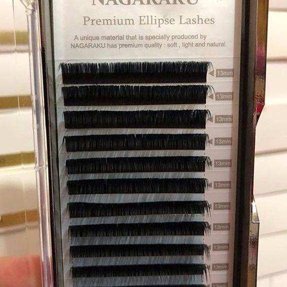 ✾ Nagaraku Premium Ellipse new /Bulu mata tanam ♚