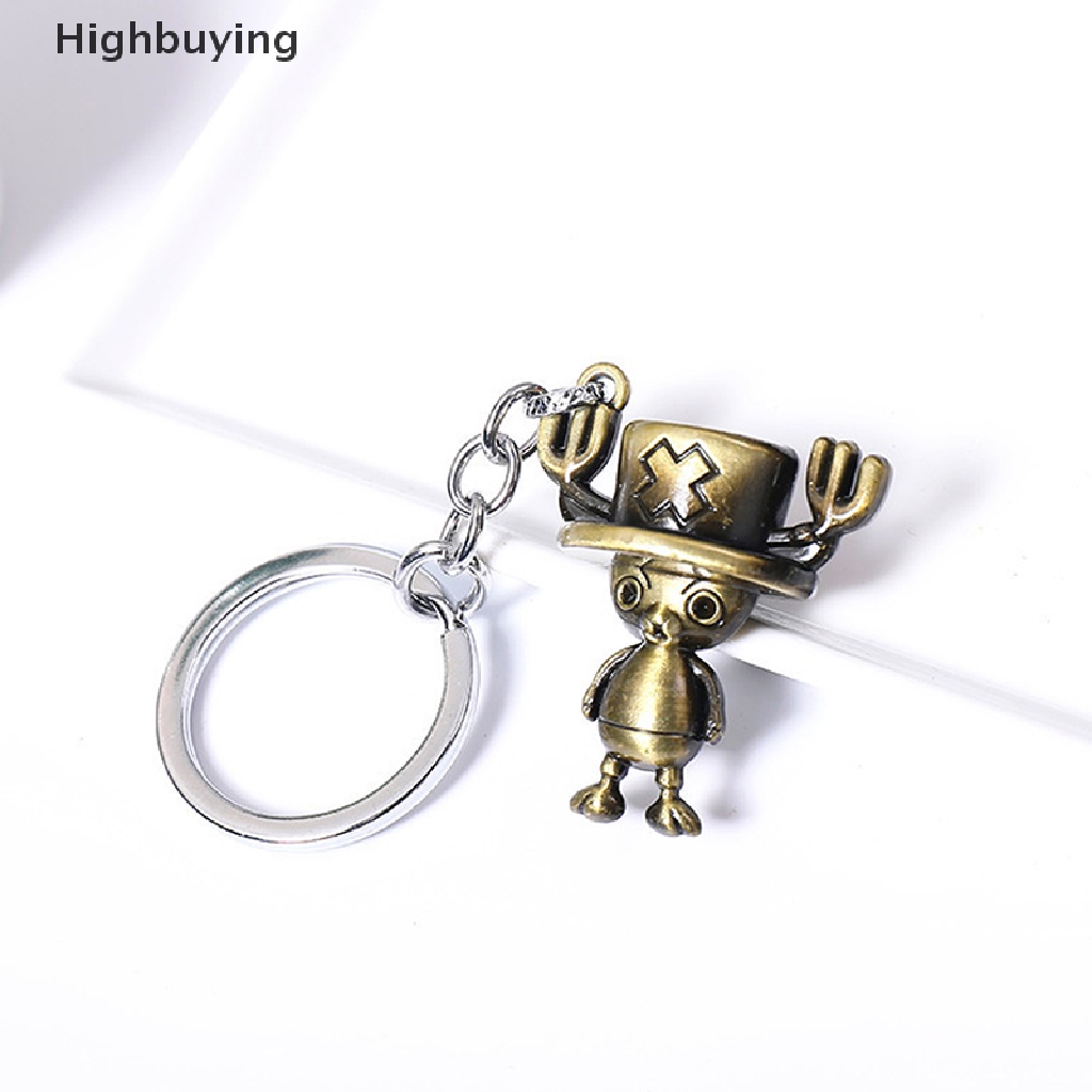 Hbid Aksesoris Gantungan Kunci Anime Luffy Topi Zoro Pesona Tas Mobil Gantungan Kunci Liontin Dompet Mobil Handbag Keychain Holder Perhiasan Keyring Glory