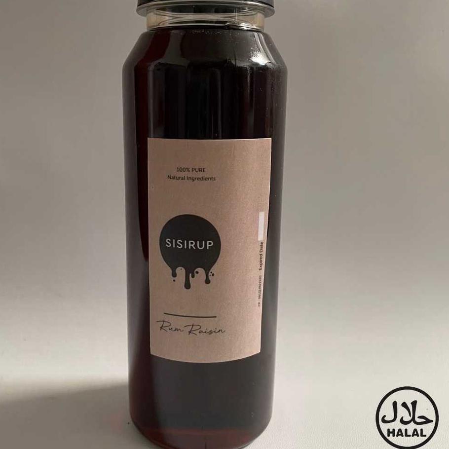 

✥ SISIRUP Rhum Raisin Sirup 1200 gram / Rum Raisin ♝