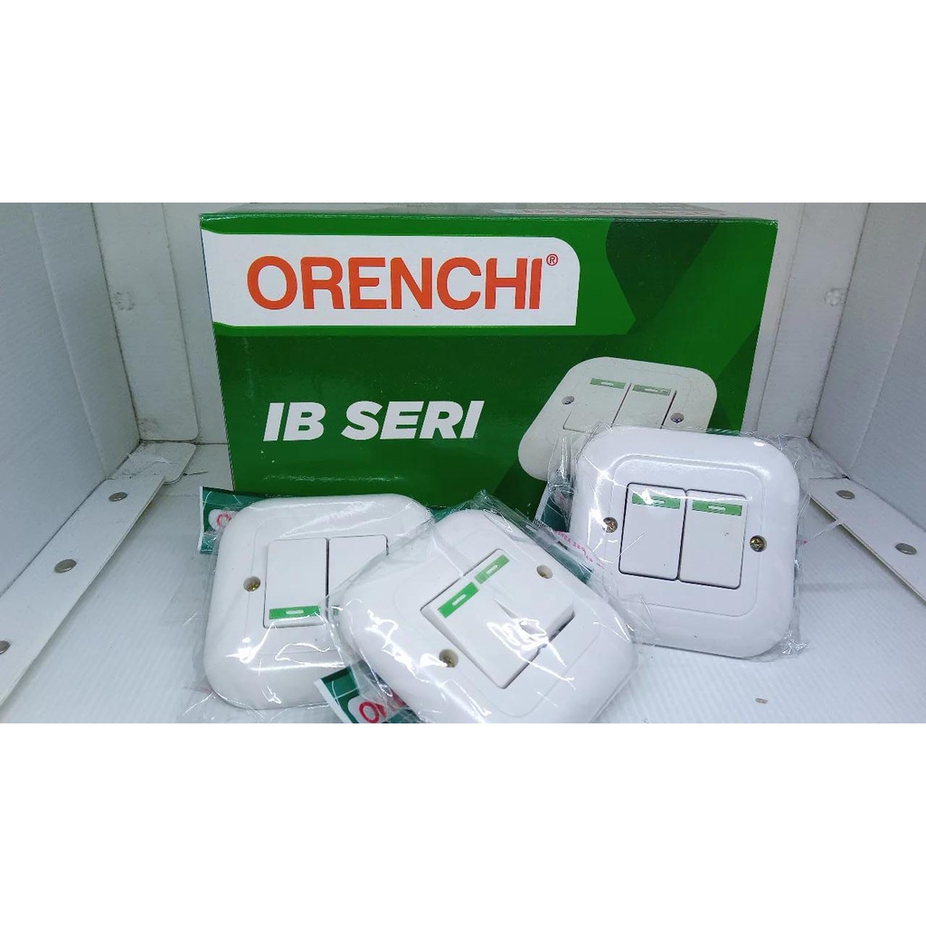 ORENCHI Ib Saklar Seri Or-3506 Ganda Orenchi Venus Inbow Tempel Double Switch