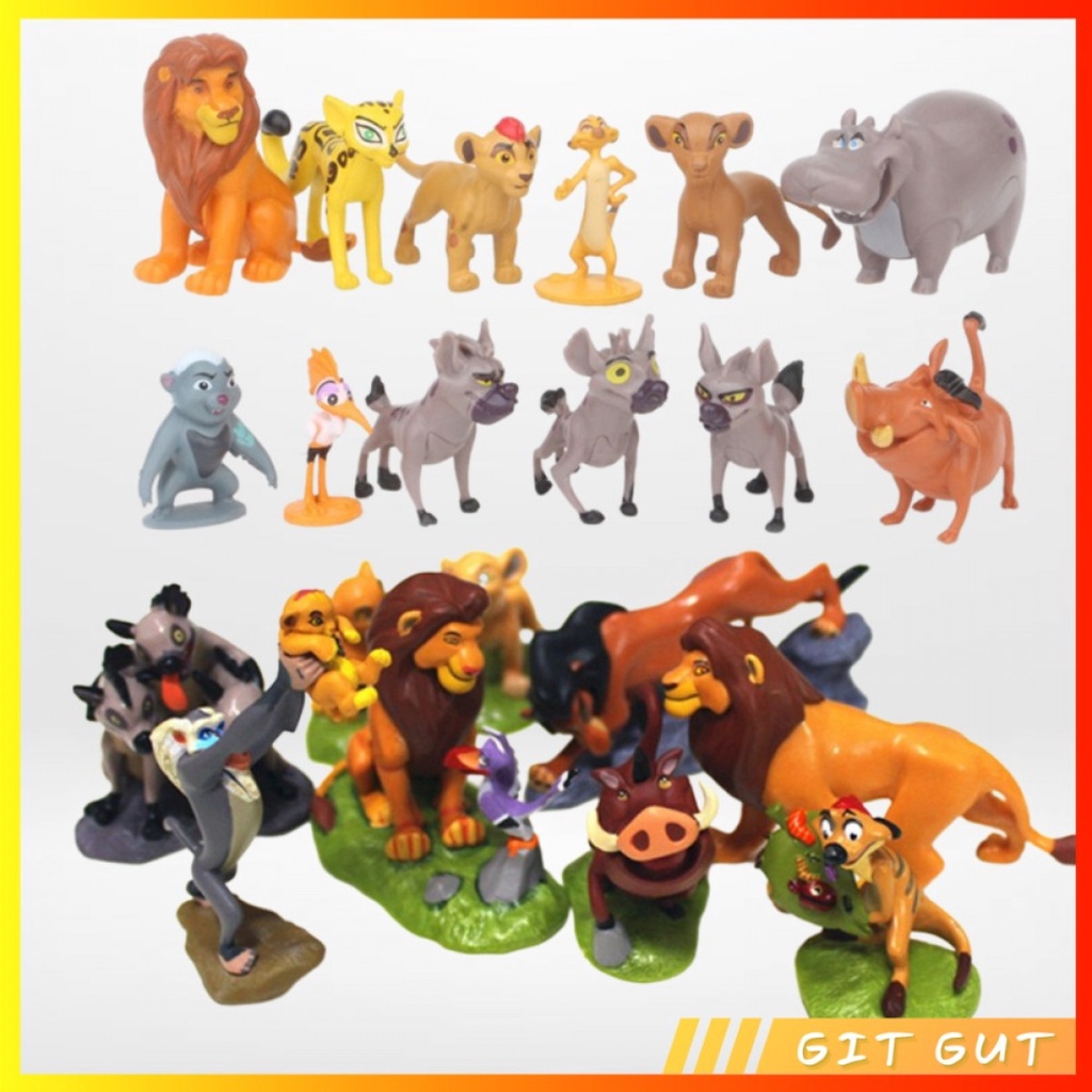 Action Figure Miniatur Pajangan Disney Lion King Simba