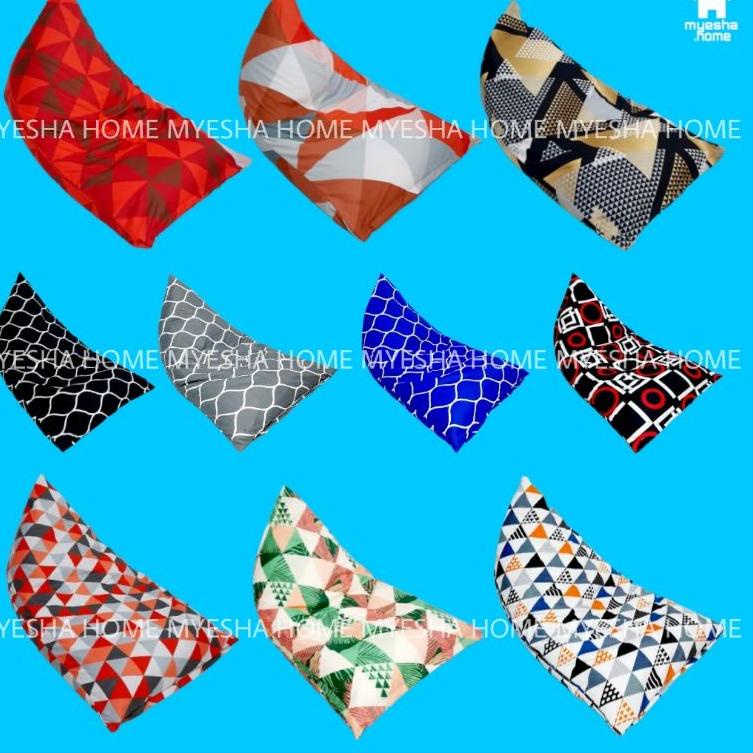 ➩ Cover Sofa Bean Bag / Sarung Sofa Bean Bag Triangel ➯