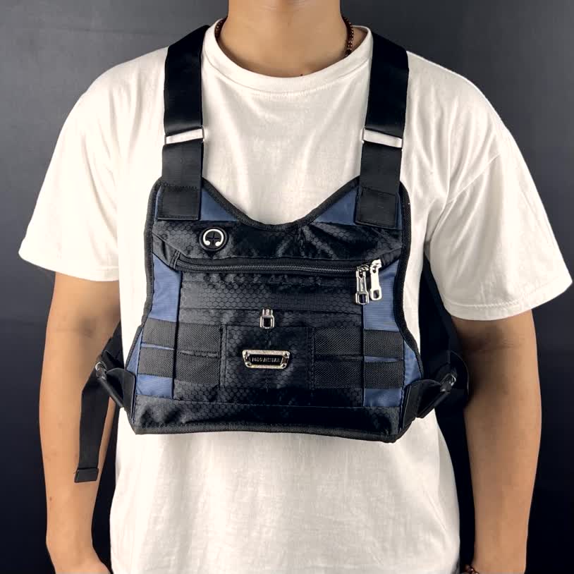 Chest Bag Tas Dada Tas Rompi Tas Selempang Dada Tas Dada Tactical Tas Sepeda