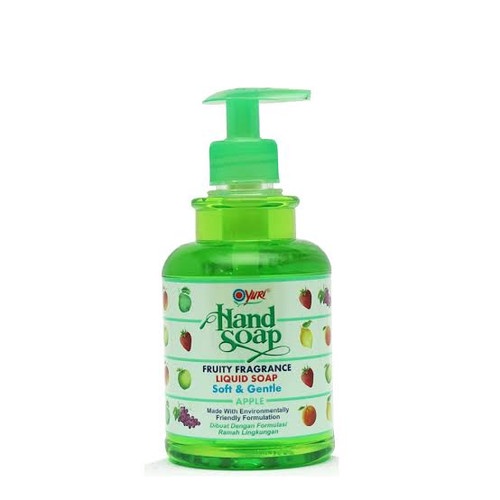 YURI HAND SOAP APPLE 410ML BOTOL (12)