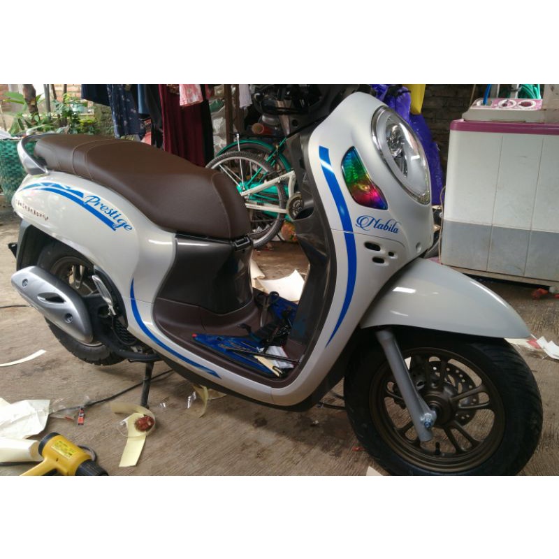 Stiker Scoopy New / Stiker Scoopy Prestige / Stiker Scoopy 2022 / Stiker Cutting Scoopy