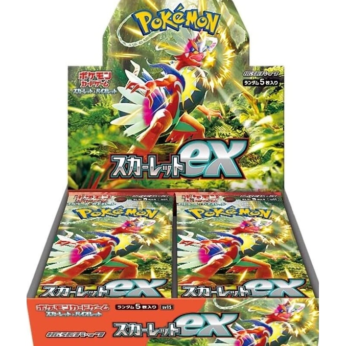 Kartu Pokemon Card Scarlet & Violet JAPANESE BOX/ Satuan TCG ORI