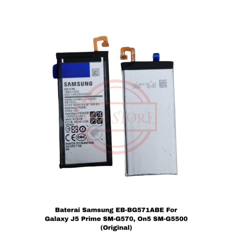 BATERAI BATTERY SAMSUNG GALAXY J5 PRIME G570 / ON5 G5500 EB-BG571ABE ORIGINAL