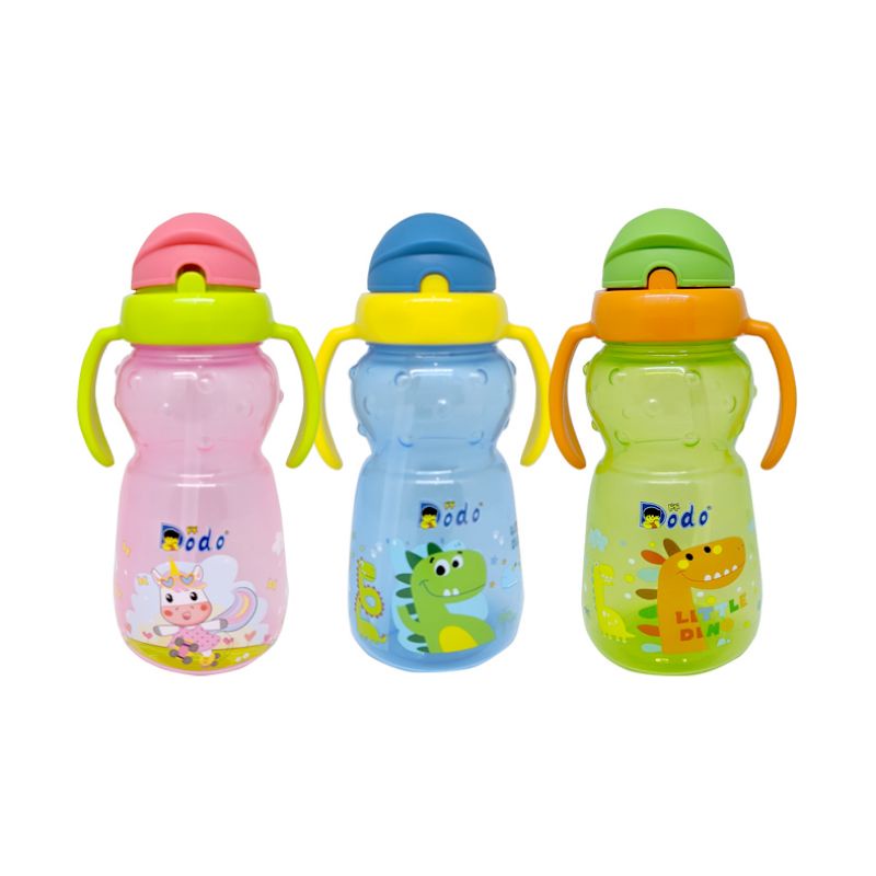 DODO Sport Handle Cup Small 150ml Medium 240ml Big 350ml / Botol Minum Sedotan Anak / Training Cup Bayi