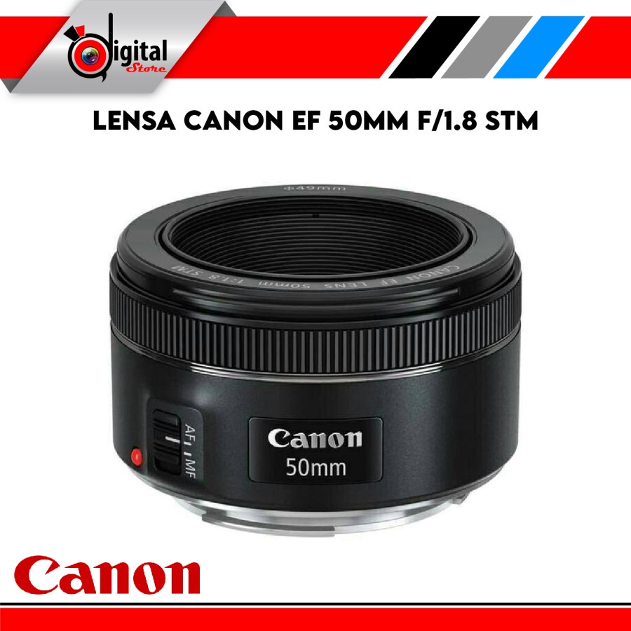 Lensa Fix Canon 50mm F1.8 STM / Lensa Canon EF 50mm f/1.8 STM