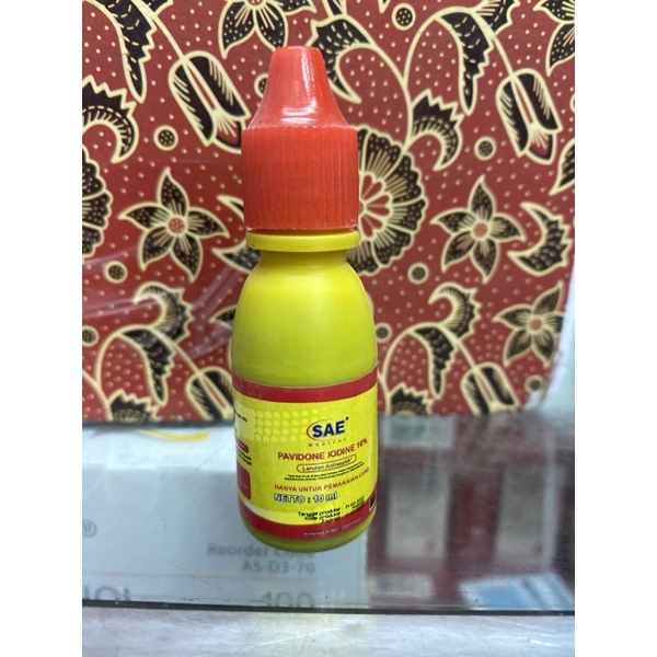 povidone  iodine 10ml