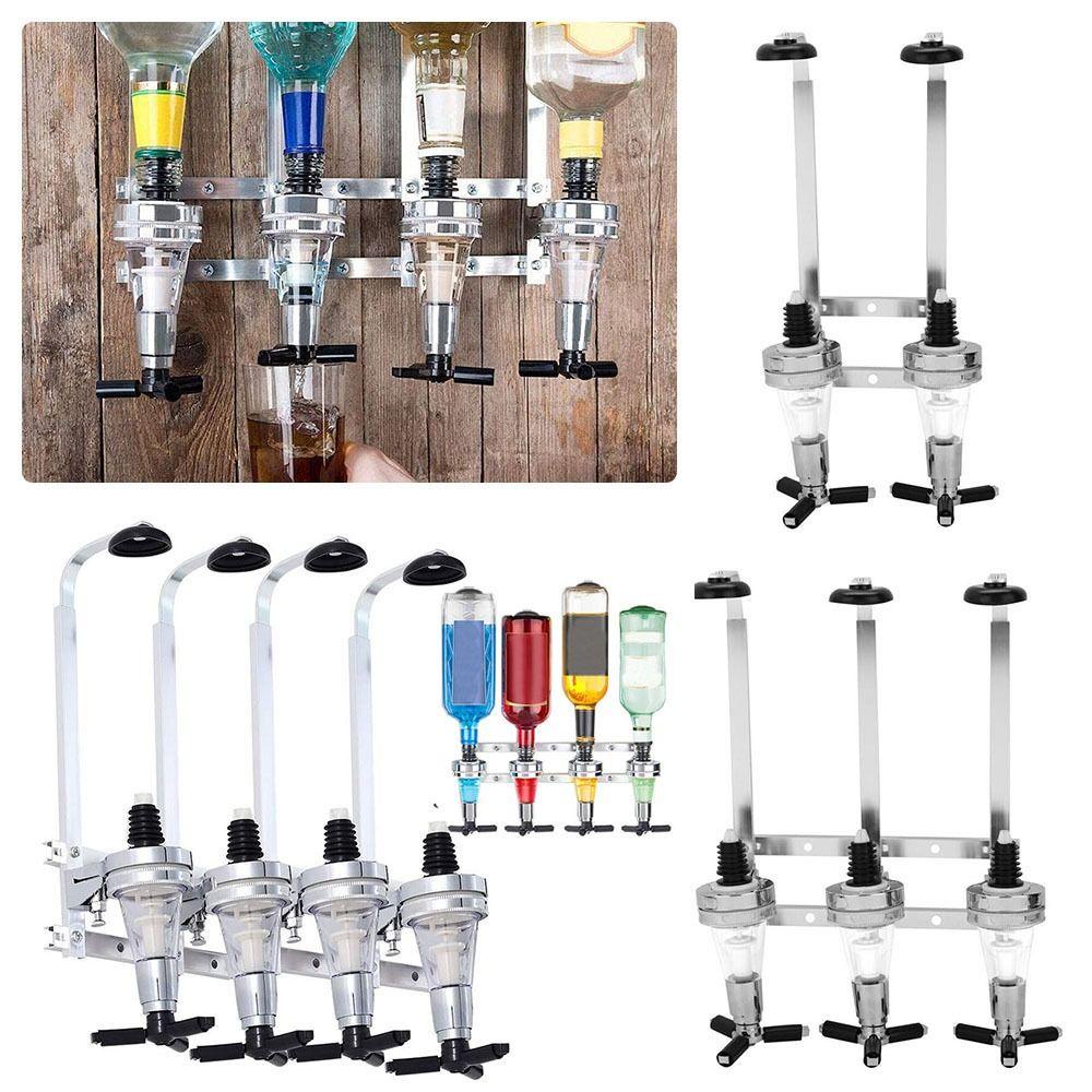 TOP Dispenser Minuman Bar2/3/4 Botol Bar Tools Wall Mounted Beverage