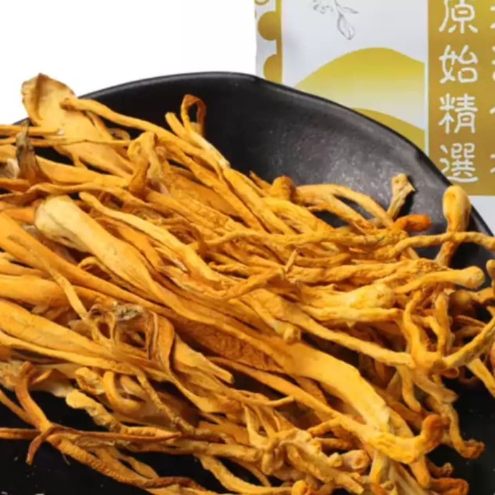 

JAMUR CHONG CAO HUA( JAMUR CORDYCEPS FLOWER/) 50gr