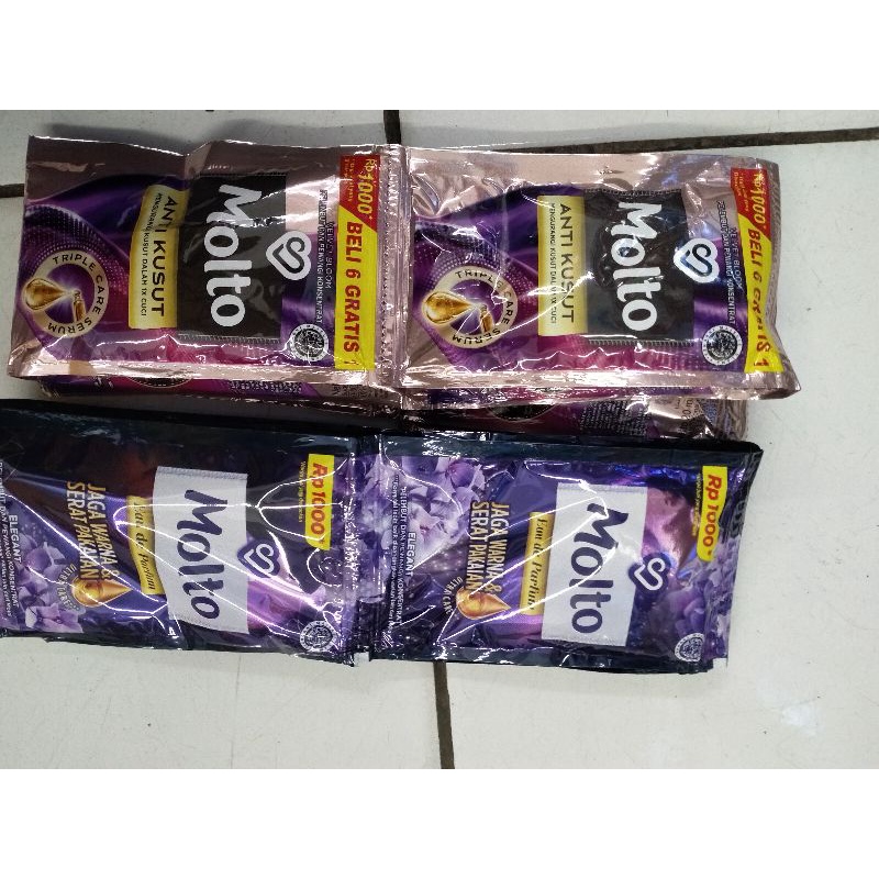 MOLTO SACHET @1000 ISI 6 SACHET