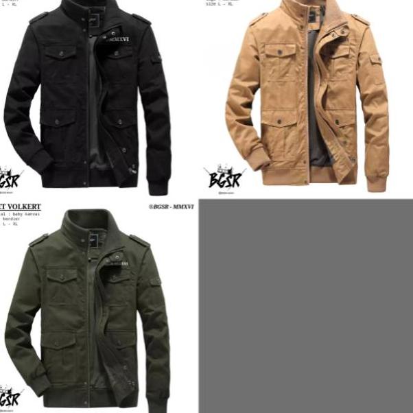[ART. 294796] Jaket semi parka pria Volker bgsr