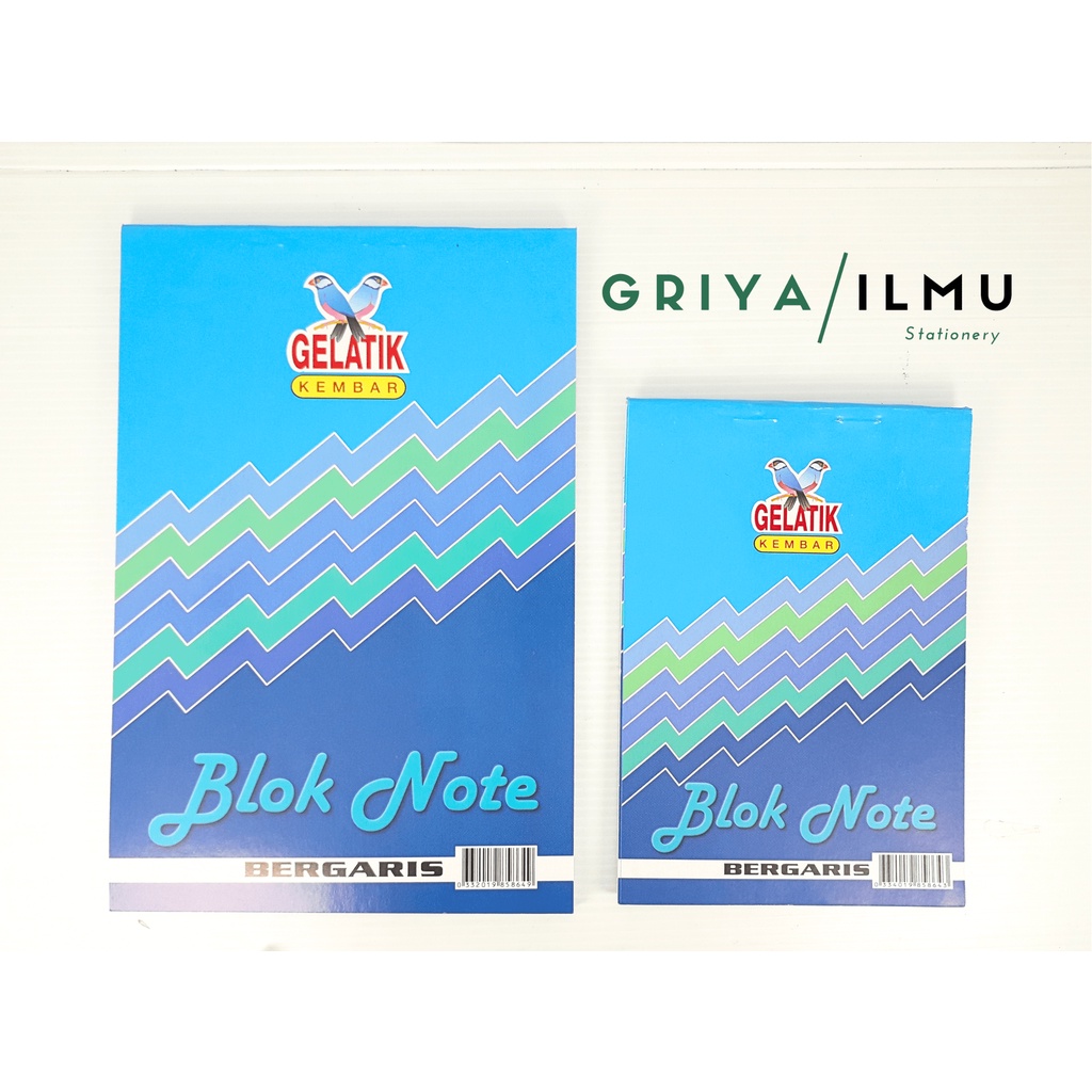 

Block Noted Garis GELATIK Besar/Kecil (001046)/(001047)