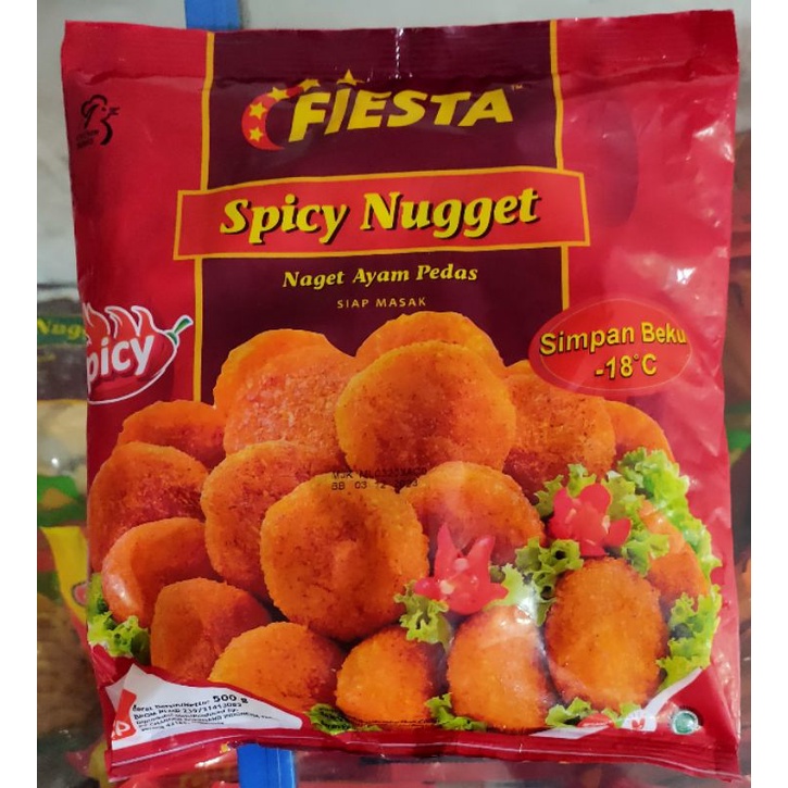 

FIESTA/SPICYNUGGET/NUGGET/PEDAS/NAGET/CHICKENNUGET/NAGETAYAM/FROZENFOOD
