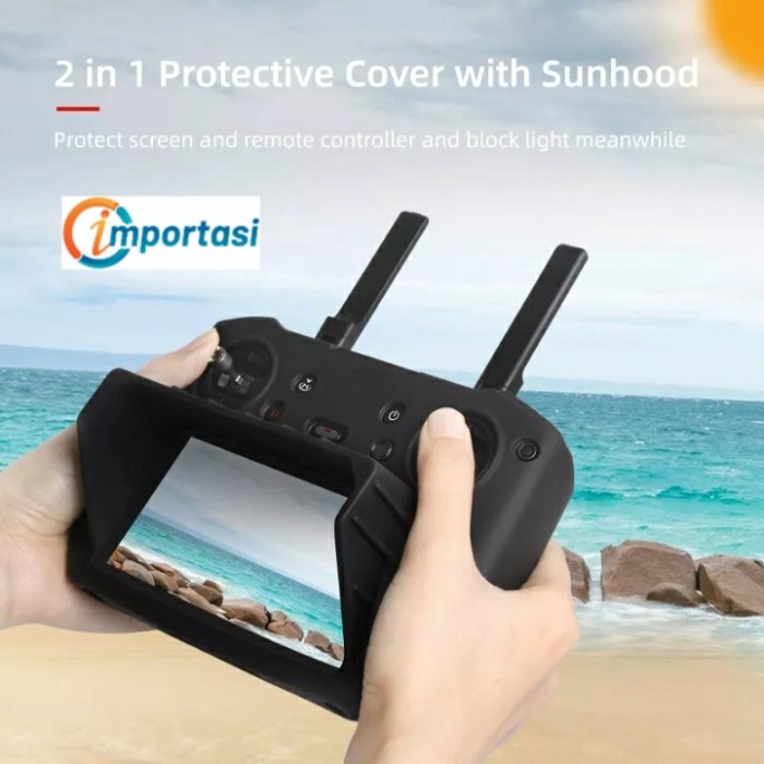 SUNNYLIFE Silicone Case Cover DJI RC PRO Remote Controller Sunhood