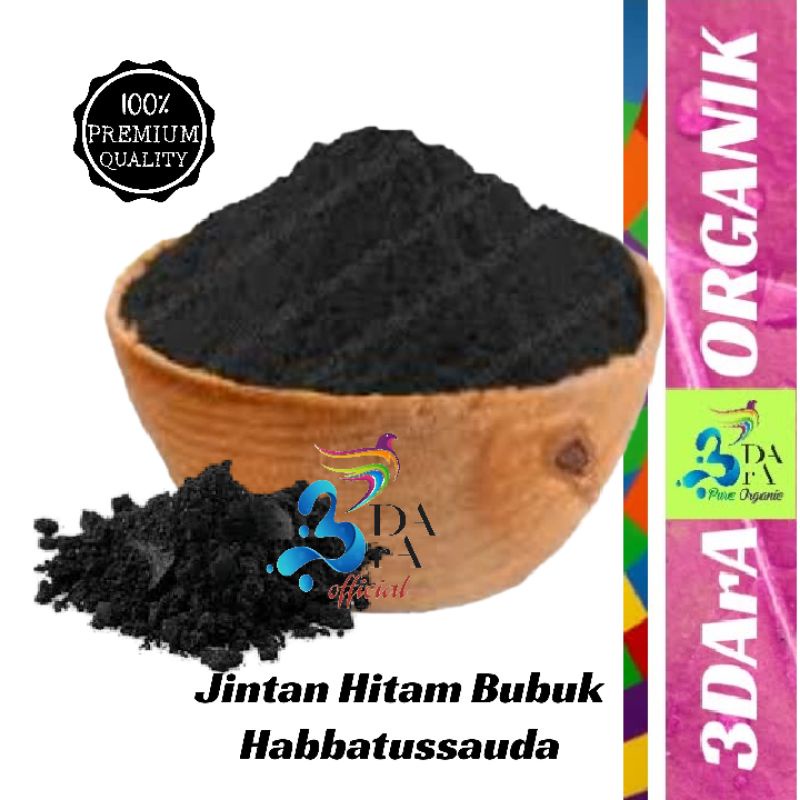 

Bubuk Jintan Hitam Arab 100gr - Habbatussauda Arab Premium Murni Tanpa Campuran