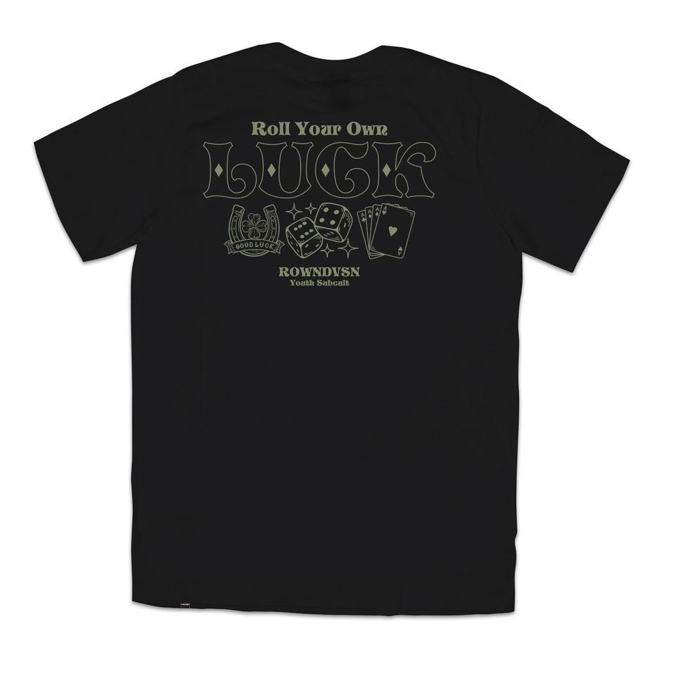 TERLARIS Rown Division Official T-Shirt Black - Rowndvsn Kaos Daiser Hitam - TC007