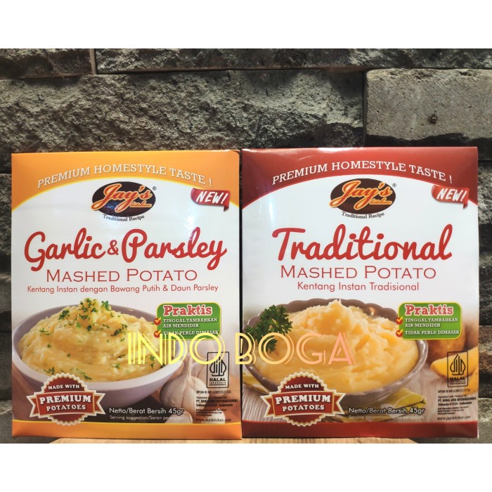 

jays mashed potato 45 gram / kentang tumbuk jays 45gr