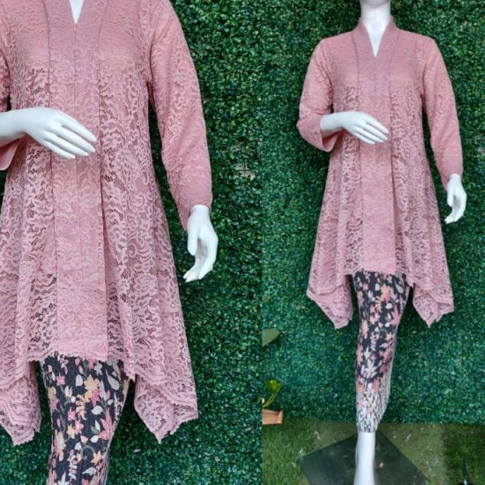 ✶ Setelan Kebaya Brokat / Kartini Brokat / Kebaya Modern /Kebaya Busui /Setelan Kebaya/ Ajc Kebaya ❋