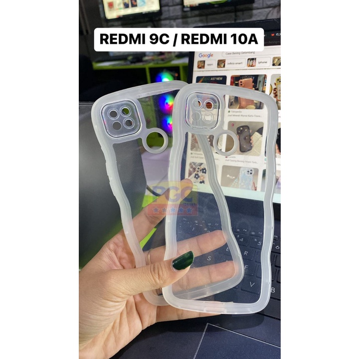 Case Clear Gelombang ( REDMI 9C / 10A ) Casing Hp Terbaru 2023 - PGC MALL