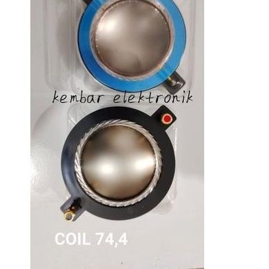 ☞ SPUL SPULL  TWITER 74.4 MM 74,4 RECONE KIT SPOL SPOLL TWETER ☚