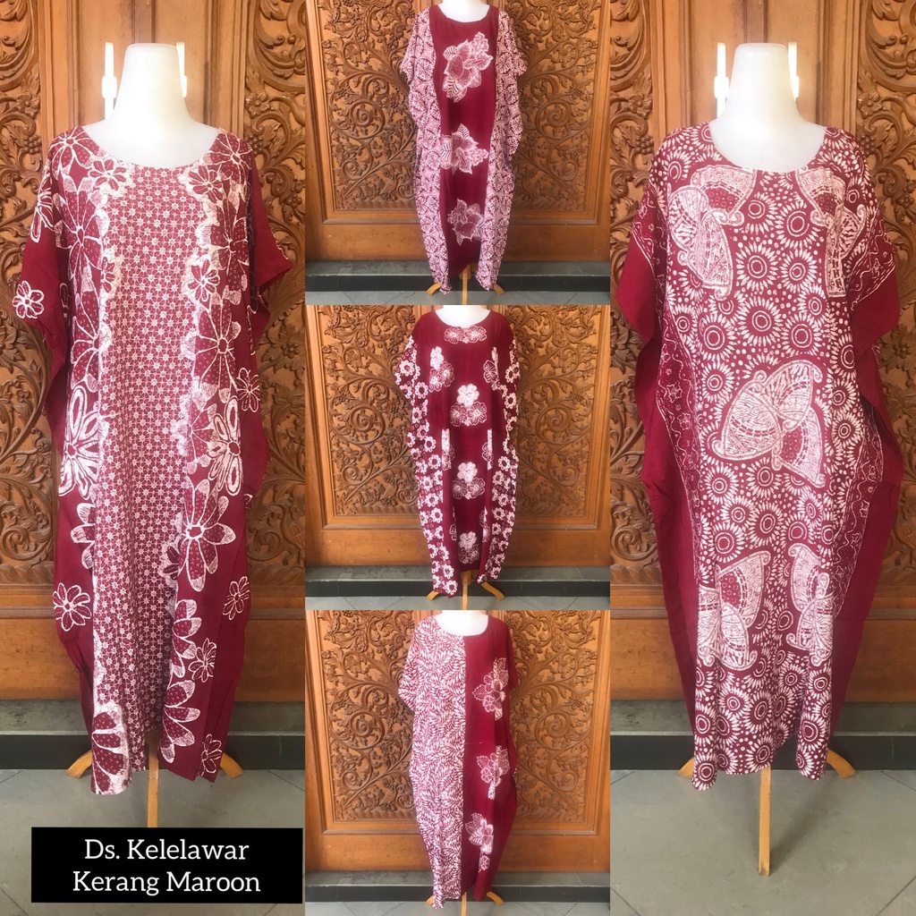 Daster Jumbo Kelelawar Kalong  Lowo Jumbo Motif Premium Batik Radian Bahan Rayon Solo