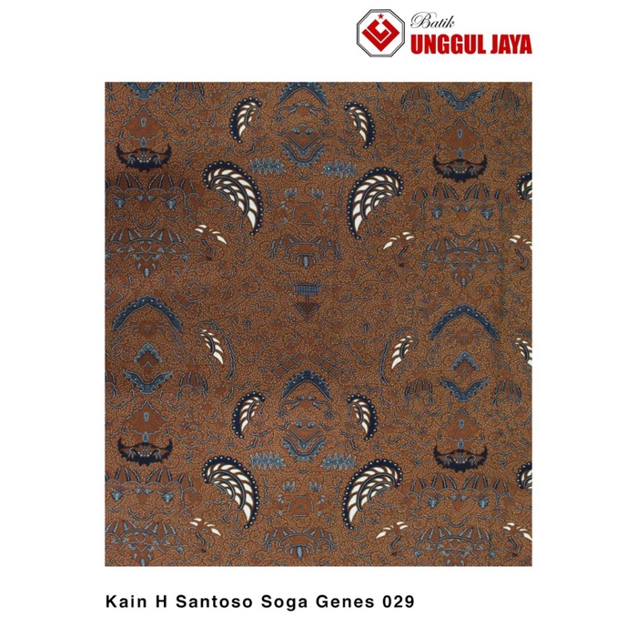 Kain Batik Jarik Premium Seri Soga Genes Ori Unggul Jaya 220x115cm.