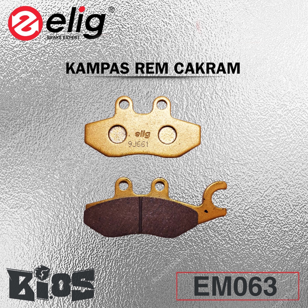 KAMPAS REM CAKRAM ELIG EM063 VESPA: MP3 (R) ORIGINAL