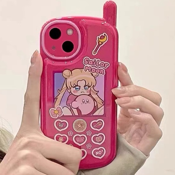 Retro Brick Sailor Moon Case iphone x xs xr xs max 11 12 13 14 pro max